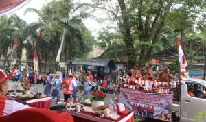 Pawai Kendaraan Hias se-Provinsi Kepulauan Bangka Belitung dalam Rangka HUT RI ke-79 tahun 2024, Rabu (28/08/2024).